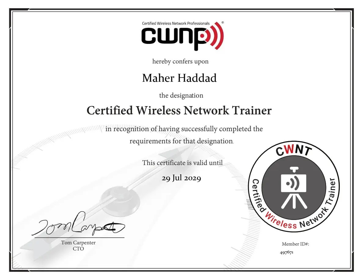 cwnp trainer